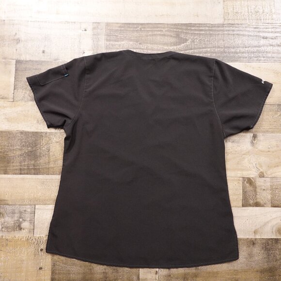 Carhartt Force Scrub Top Women’s Large Black Modern Fit - Picture 7 of 8